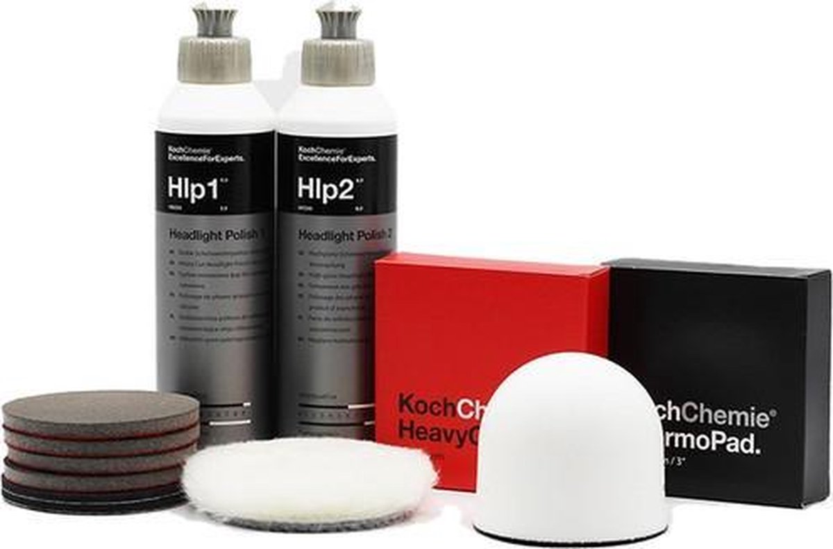Koch Chemie Headlight Polish Set | Koplamp renovatie set