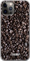 6F hoesje - geschikt voor iPhone 12 Pro - Transparant TPU Case - Dark Roast #ffffff