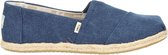 TOMS ALPARGATA Dames ESPADRILLE - NAVY - Maat EU37.5