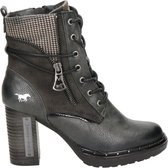 Mustang dames veterboot - Antraciet - Maat 41
