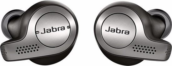 Jabra Elite 65t - Volledig draadloze oordopjes - Titanium/Zwart - Jabra