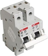 ABB HAF hafomaat tbv fornuisgroep 1 fase wit 16A met label ABB FORNUISGROEP 1 FASE +