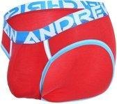 Andrew Christian CoolFlex Active Modal Brief w/ Show-It Rood - MAAT M - Heren Ondergoed - Slip voor Man - Mannen Slip