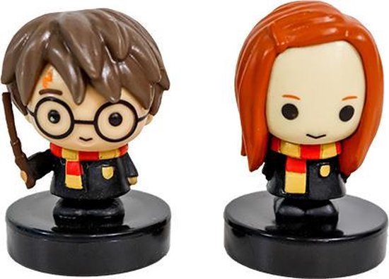 Harry Potter - Harry Potter et Ginny Weasley 2-Pack Chibi Tampons