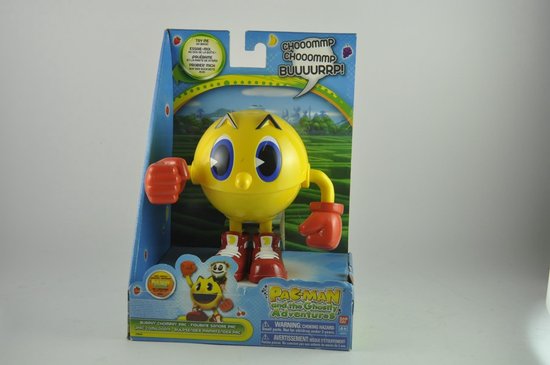 Pac Man Figuur met geluidsfunctie 15 cm | bol.com