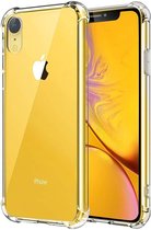 iPhone Xr Hoesje Siliconen Shock Proof Case - Apple iPhone Xr Hoesje Transparant - Apple iPhone Xr Hoes Cover Transparant - Apple Xr Case Shockproof