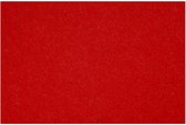 Hobbyvilt, 42x60 cm, dikte 3 mm, rood, 1 vel | Vilt vellen | knutselvilt | Hobby vilt