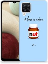 Smartphone hoesje Samsung Galaxy A12 Leuk Hoesje Nut Home