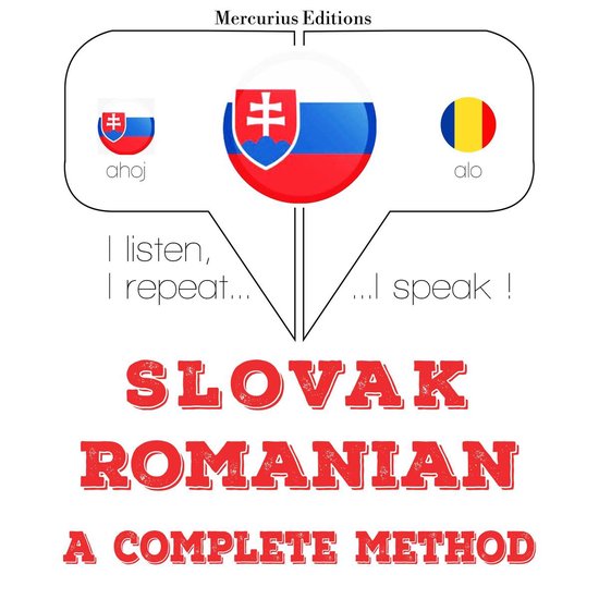 Slovenský - Romanian: kompletná metóda - cover