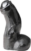 All Black Dildo - 17 cm - Dildo - Vibrator - Penis - Penispomp - Extender - Buttplug - Sexy - Tril ei - Erotische - Man - Vrouw - Penis - Heren - Dames