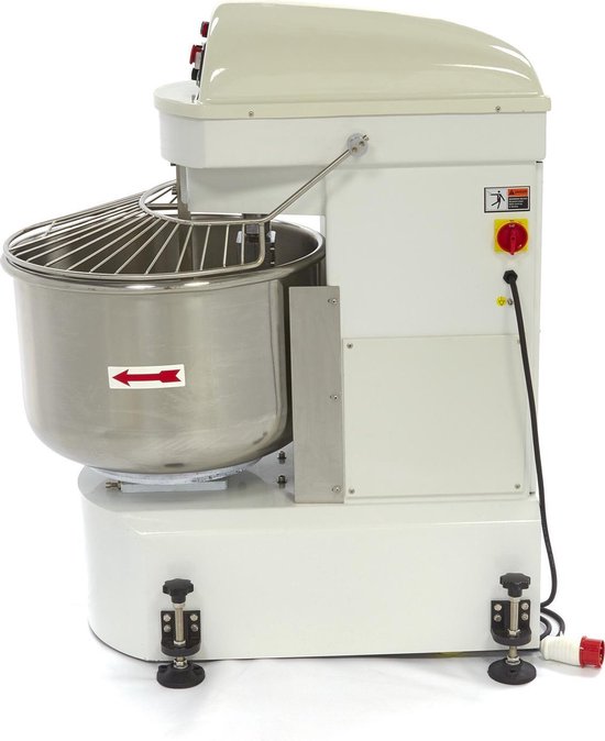 Spiraalkneder - 130 L - 80 Kg Deeg - 2 Snelheden - 400V — afbeelding 4