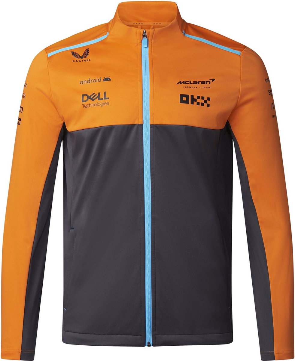 Mclaren Mclaren Replica Soft Shell Jacket Phantom/Autumn Glory L