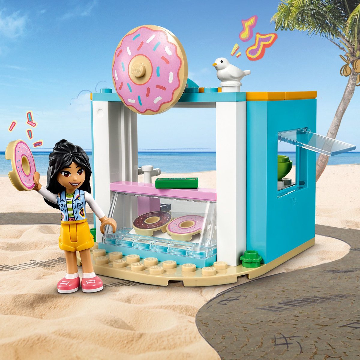 LEGO 41723 Friends Donutwinkel Speelset voor Kinderen vanaf 4 Jaar met Minipoppetjes — cadeau in Spellen & Speelgoed - foto 8