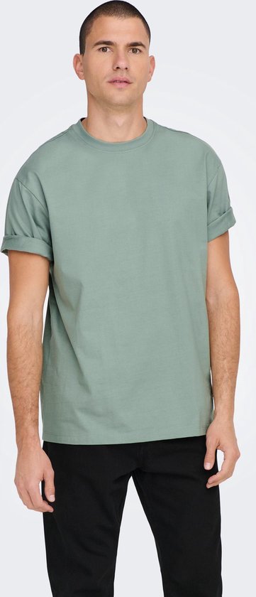 Only & Sons T Shirt Onsfred Rlx Ss Tee Noos 22022532 Chinois Vert Homme Taille - S