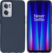 iMoshion Hoesje Geschikt voor OnePlus Nord CE 2 5G Hoesje Siliconen - iMoshion Color Backcover - Donkerblauw