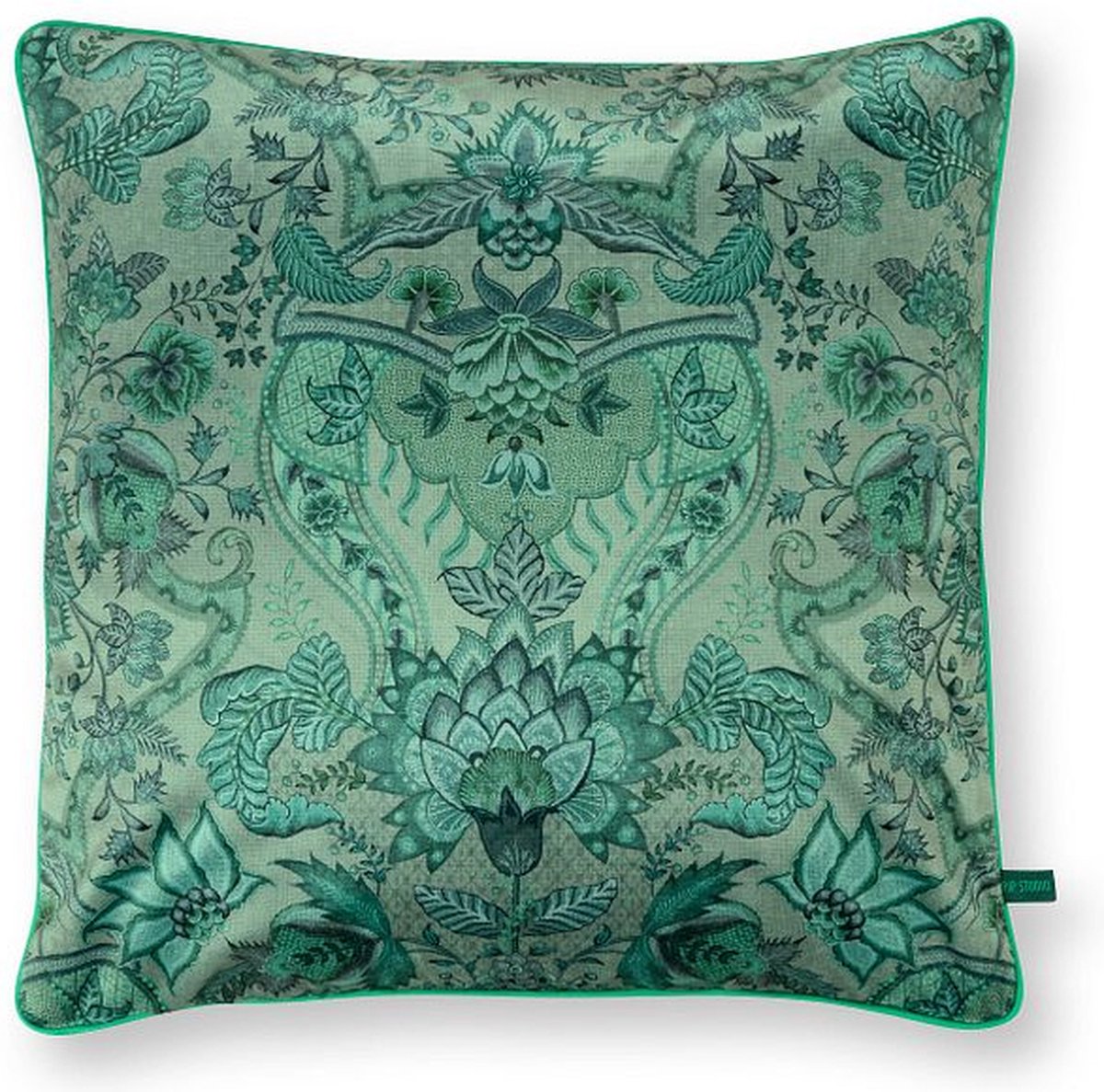 Pip Studio Kyoto Festival Kussen - Woondecoratie - Groen - 50x50cm