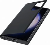 Samsung Smart View Wallet Cover geschikt voor Samsung Galaxy S23 Ultra - Zwart