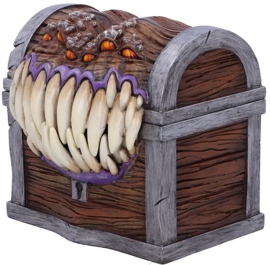 Nemesis Now - Donjon & Dragons - Boite à Dés Mimic 11.3cm