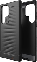 Gear4 Hoesje Siliconen Geschikt voor Samsung Galaxy S23 Ultra - Gear4 Havana Backcover - Zwart