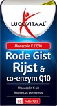 Lucovitaal Rode Gist Rijst & co-enzym Q10 doos met 90 tabletten.