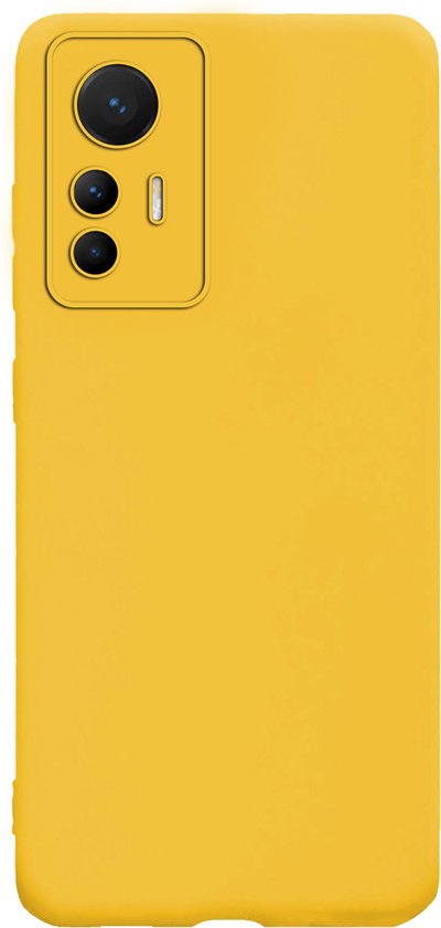 Coque arrière en Siliconen pour Xiaomi 12 Lite - Coque Xiaomi 12 Lite - Jaune