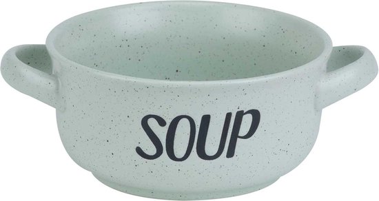 Bol à soupe Cosy & Trendy - vert - 13,5 cm - 470 ml