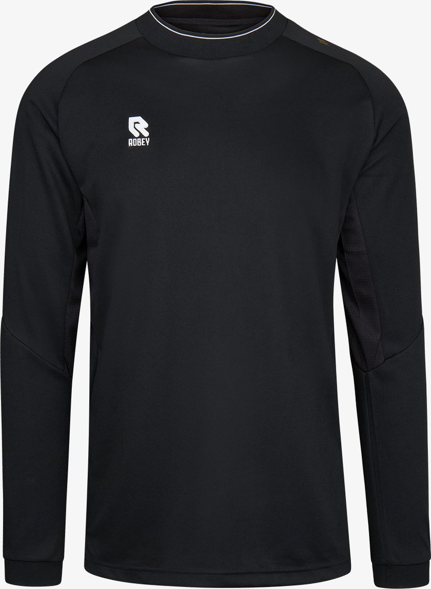 Robey Victory Voetbalshirt Lange Mouw Heren - Zwart | Maat: L