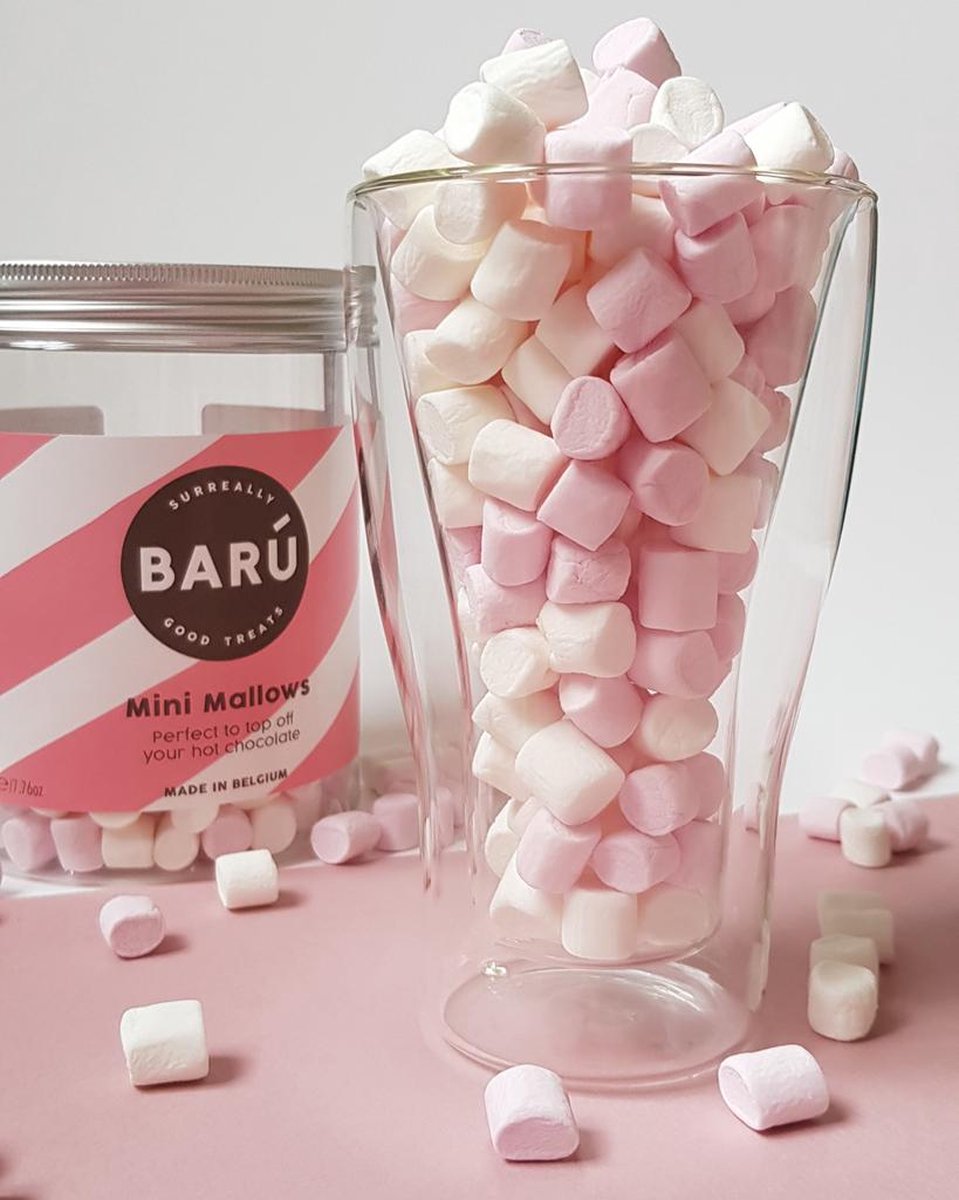 Barú Mini Mallows 220 g + Fluffy Marshmallow Chocolate Powder 250