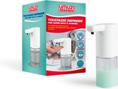 Umuzi Cleaning Automatische Zeepdispenser - No Touch - Contactloze Handgel en Zeep Dispenser - Voor Keuken, Badkamer en Toilet - 12,2 x 17,3 x 12,2 cm