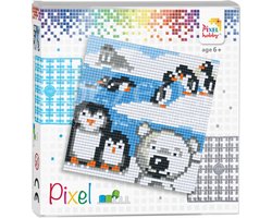 foto van Pixelhobby set Noordpool dieren