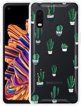 Hoesje Geschikt voor Samsung Galaxy Xcover Pro Cactus