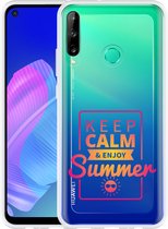 Huawei P40 Lite E Hoesje Summer Time Designed by Cazy
