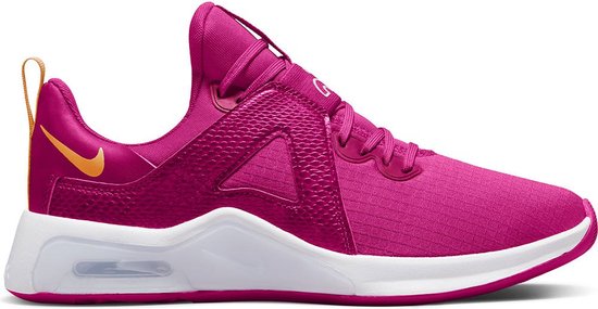 NIKE Air Max Bella TR 5 Sneakers Dames – Rush Pink / Light Curry / Mystic Hibiscus