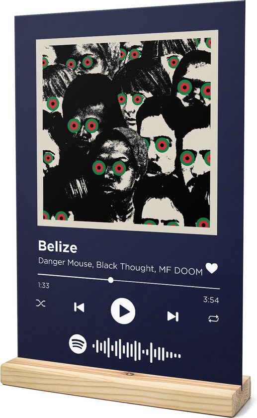 Songr Spotify Muziek Bordje - Belize - Danger Mouse, Black Thought, MF ...