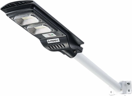 Hofftech LED Lantaarn Solar - Light Sensor - IP65 - 11000 Mah - 3.2 Volt - Inclusief Muurbeugel 40 cm