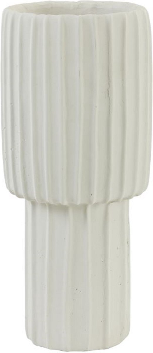 Vaas MAJA - Ø17.5x40cm - Wit