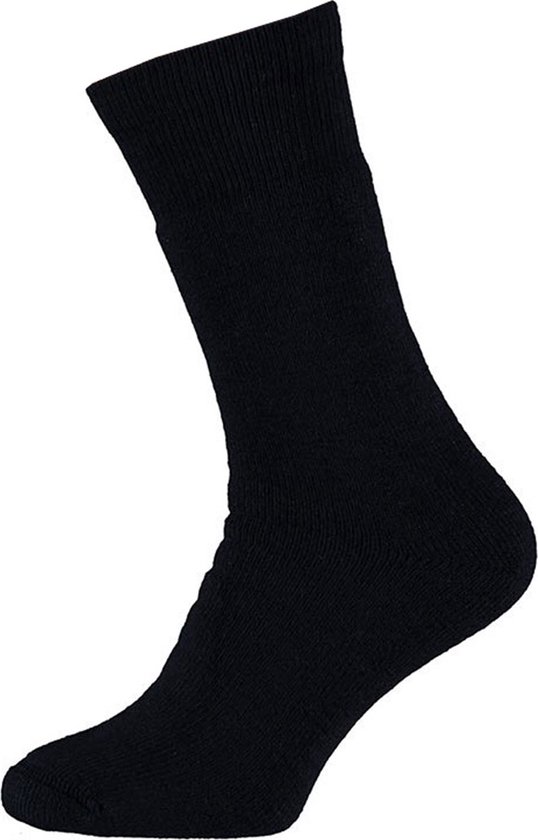 Chaussettes pour hommes en laine Angro 70% laine - Chaussettes thermiques 2-Pack - marine - Taille 48-50