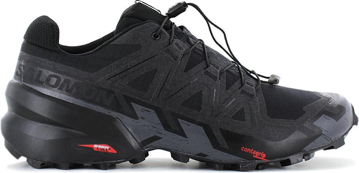 Salomon Speedcross 6 Heren Trail-Running Schoenen Hardloopschoenen 417379 Zwart