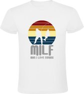 MILF - Man I Love Fishing T-shirt pour hommes | Pêche | La pêche | Poisson | Hobby | club de pêche | Journée des animaux