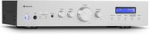 Auna Amp-CD608 DAB Hifi-Stereo versterker - 4X100W - RMS DAB+ Bt Opt. Afstandsbediening - Zilver