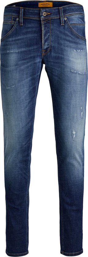 JACK & JONES Glenn Fox loose fit - heren jeans - denimblauw - Maat: 31/34