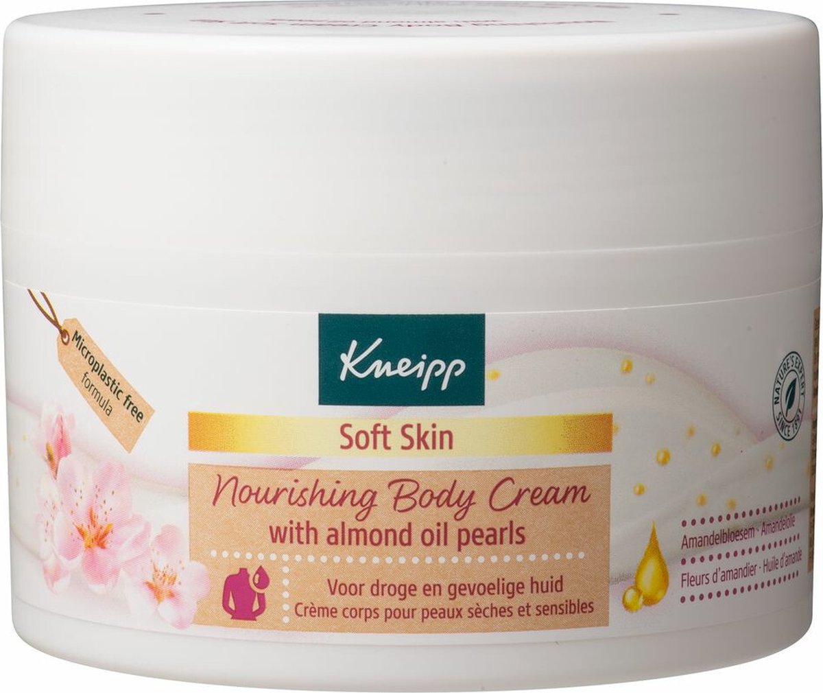 Kneipp Body crème Soft Skin pearls - 4 x 200 ml - voordeelverpakking