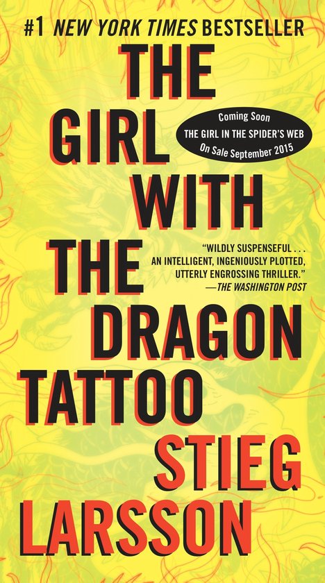 The Girl With the Dragon Tattoo - cover