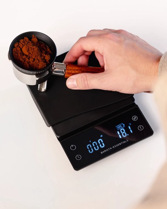 Koffie Weegschaal Met Timer - 0,1 Gram Precisie - Barista Weegschaal – Espressomachine – Barista Essentials