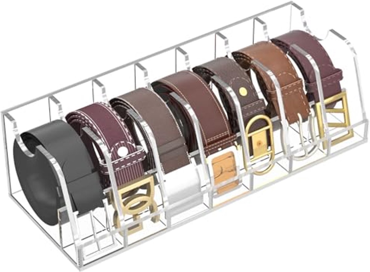 Riemorganizer voor kast en lade met 7 compartimenten en displaystandaard