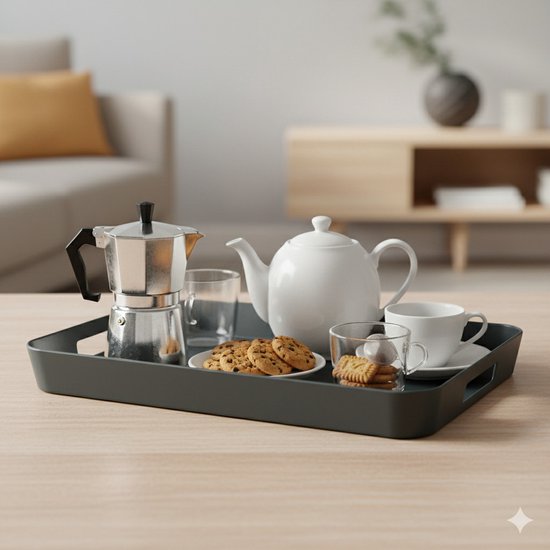 ferm LIVING Messing dienblad 14 x 30 cm • Goud • de Bijenkorf