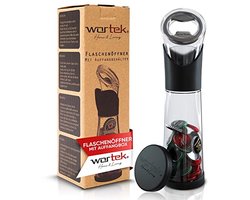 Flesopener met opvangbak - Ideale accessoire voor bar, keuken en camping