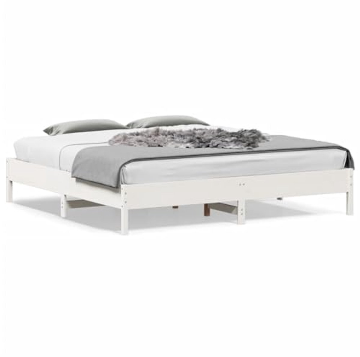 Houten Tweepersoons Bed Frame 180x200 cm
