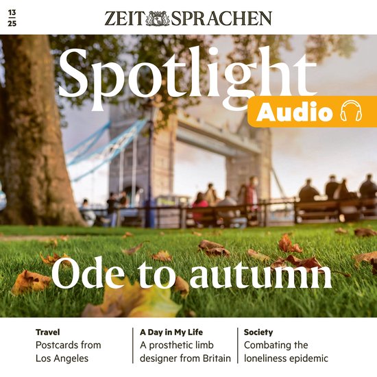 Englisch lernen Audio – Ode to autumn - cover