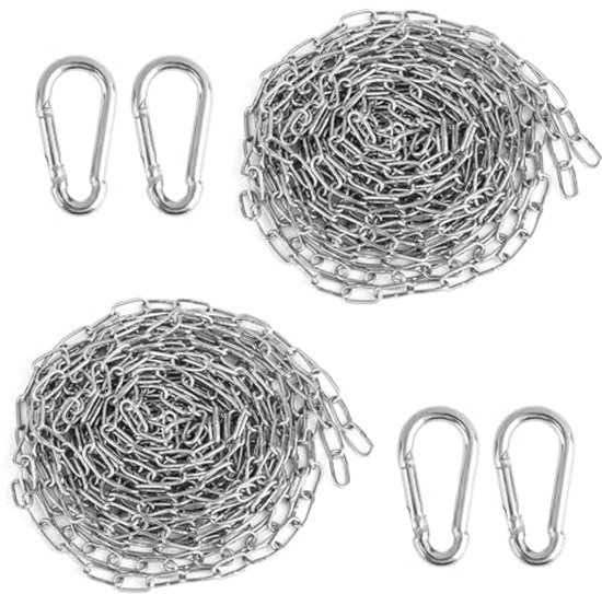 Roestvrijstalen kettingen per meter - 1,5 mm x 5 m - Duurzame